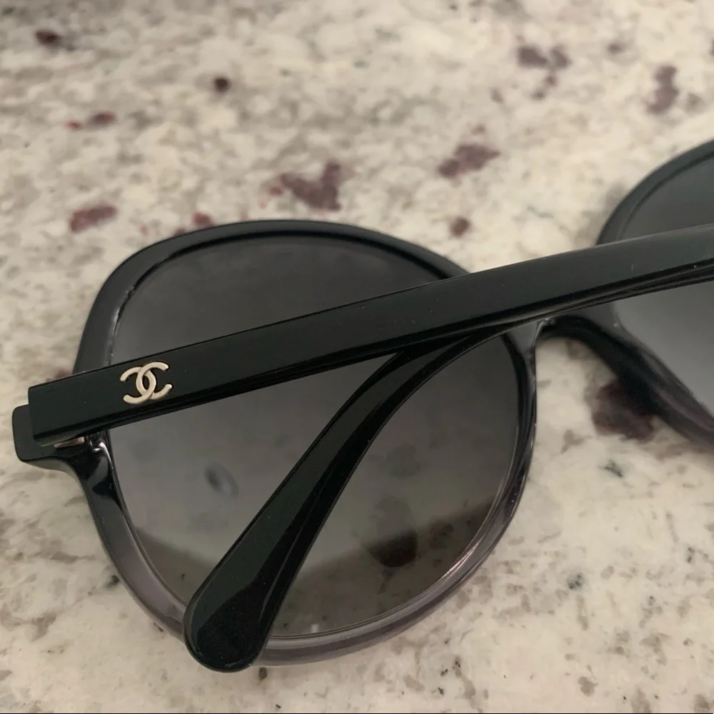Authentic CHANEL 5351 1561/S8 59 17 140 3P polarized‎ sunglasses w/case